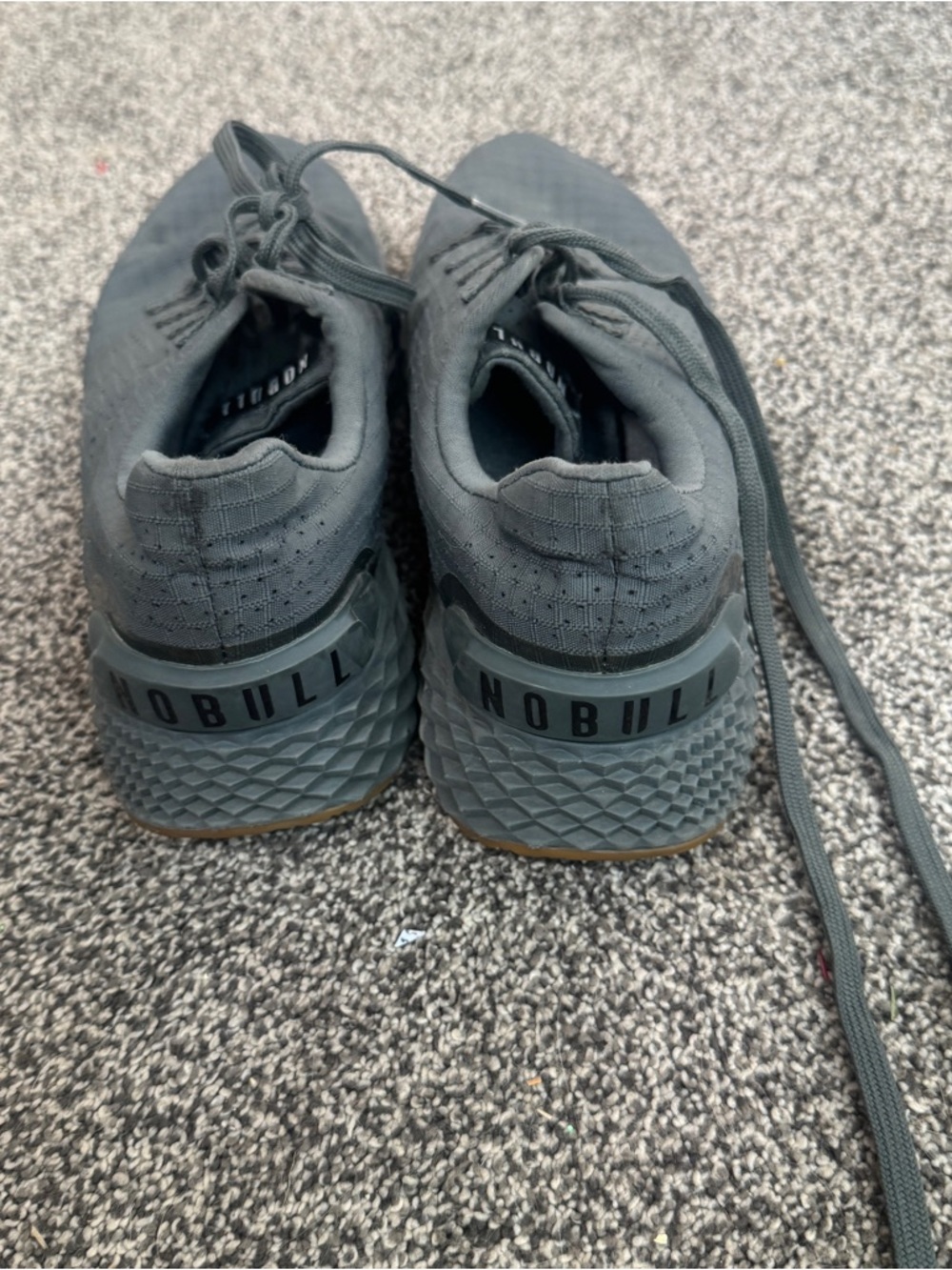 NOBULL Trainer Shoes Mens Black Cross Training Gym Athletic Minimalist Mens 8.5 - Picture 7 of 12